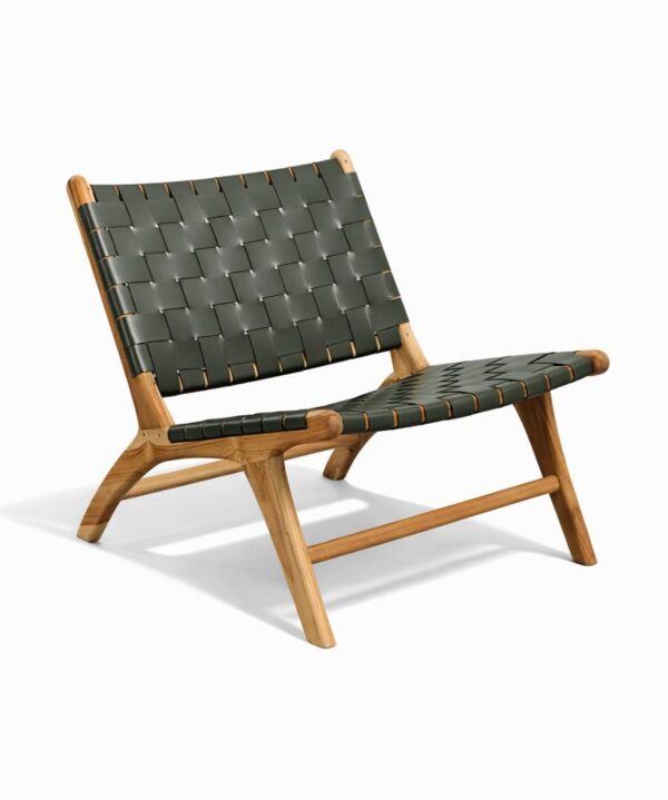 London Lazy Chair Olive Green