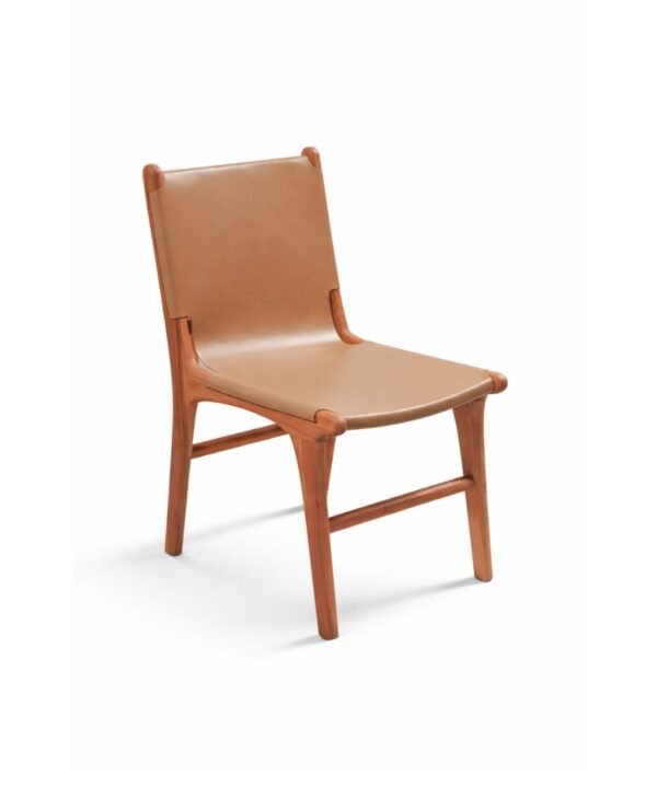 London Dining Chair Sling Leather