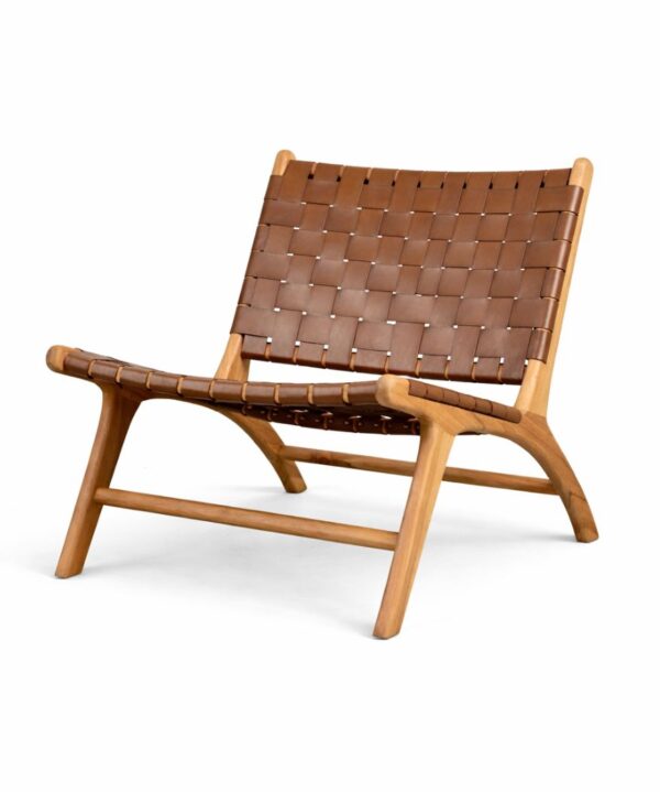 Lisbon Lazy Chair Leather Strap