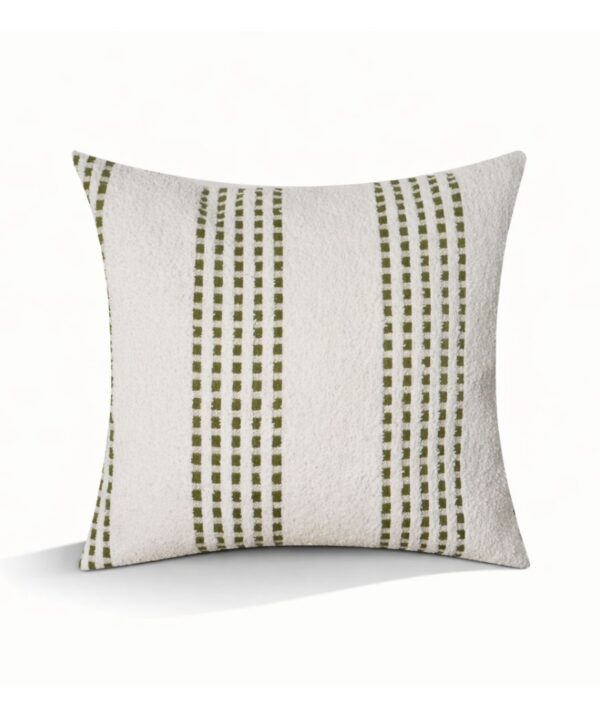 Collection 1 - Olive green and off white (vertical line)